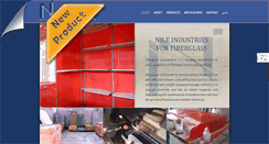 Desktop Screenshot of nileindustries.com